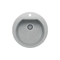 Кухонная мойка POLYGRAN ATOL 520 светло-серый №314