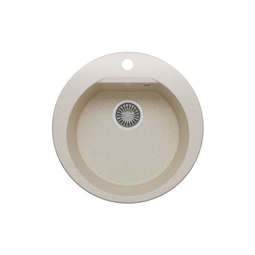 Кухонная мойка POLYGRAN ATOL 520 кремовый №327