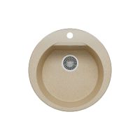 Кухонная мойка POLYGRAN ATOL 520 опал №328 (бежевый)