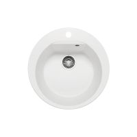 Кухонная мойка POLYGRAN ATOL 520 белый хлопок №36