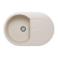 Кухонная мойка POLYGRAN ATOL 760 кремовый №327