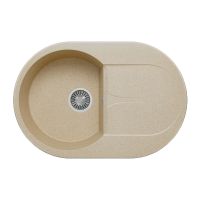 Кухонная мойка POLYGRAN ATOL 760 опал №328 (бежевый)