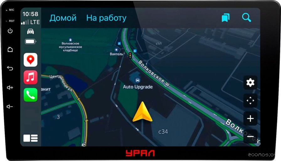 USB-магнитола УРАЛ АМС Шторм 92