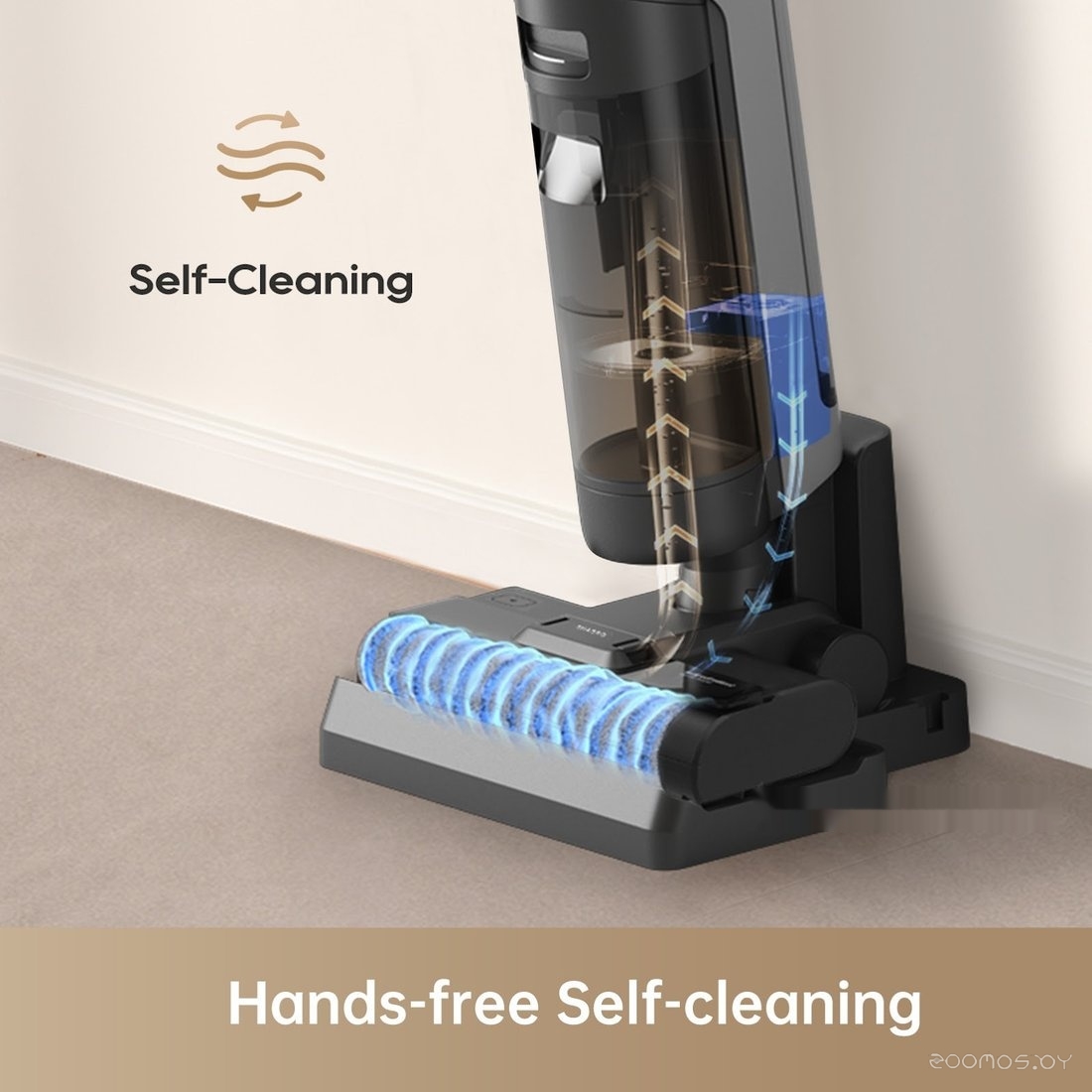 Вертикальный моющий пылесос Dreame H12S AE wet and dry Vacuum Cleaner (международная версия), фото 4