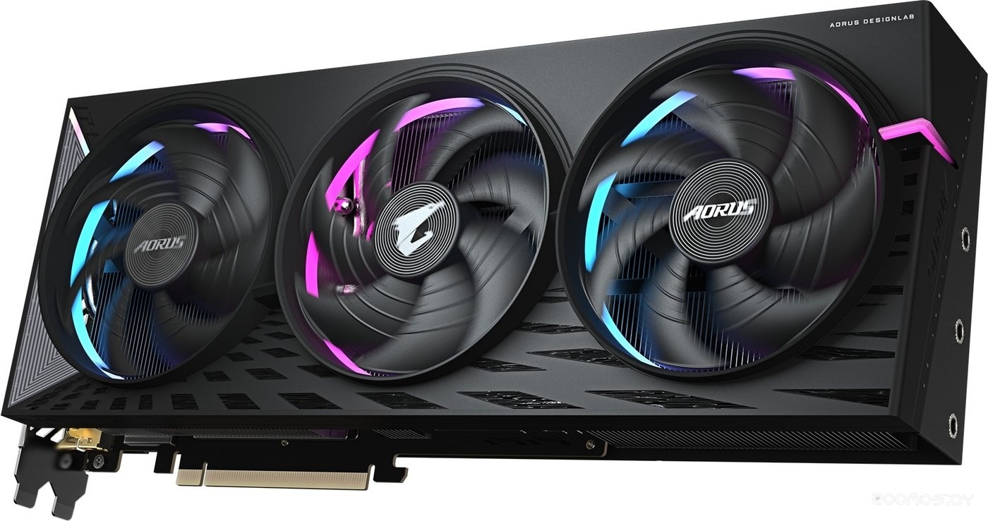 Видеокарта Gigabyte AORUS Radeon RX 9070 XT ELITE 16G GV-R9070XTAORUS E-16GD, фото 3