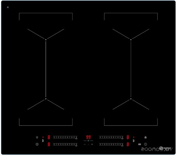 Варочная панель Schtoff I6S10B Black