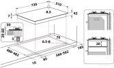 Варочная панель Whirlpool GMWL728/IXL