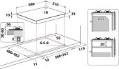 Варочная панель Whirlpool TGML 661 IX