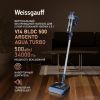 Пылесос Weissgauff V14 BLDC 500 Argento Aqua Turbo
