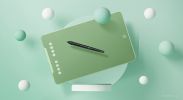 Графический планшет XP-Pen Deco 01 V3 (зеленый)