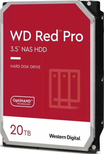Жесткий диск Western Digital Red Pro 20TB WD201KFGX