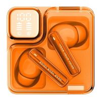 Наушники QCY MeloBuds Neo (оранжевый)