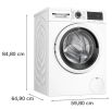 Стирально-сушильная машина Bosch Serie 4 WNA144VEPL