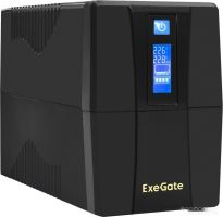 Источник бесперебойного питания Exegate Power Smart ULB-1000.LCD.AVR.2SH.RJ.USB EX292792RUS