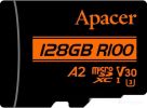 Карта памяти Apacer microSDXC AP128GMCSX10U8-R 128GB (с адаптером)