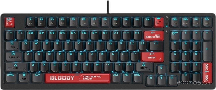 Клавиатура A4Tech Bloody AT98 (черный/красный)