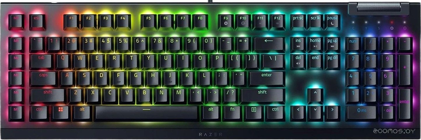 Клавиатура RAZER BlackWidow V4 X (Razer Green)