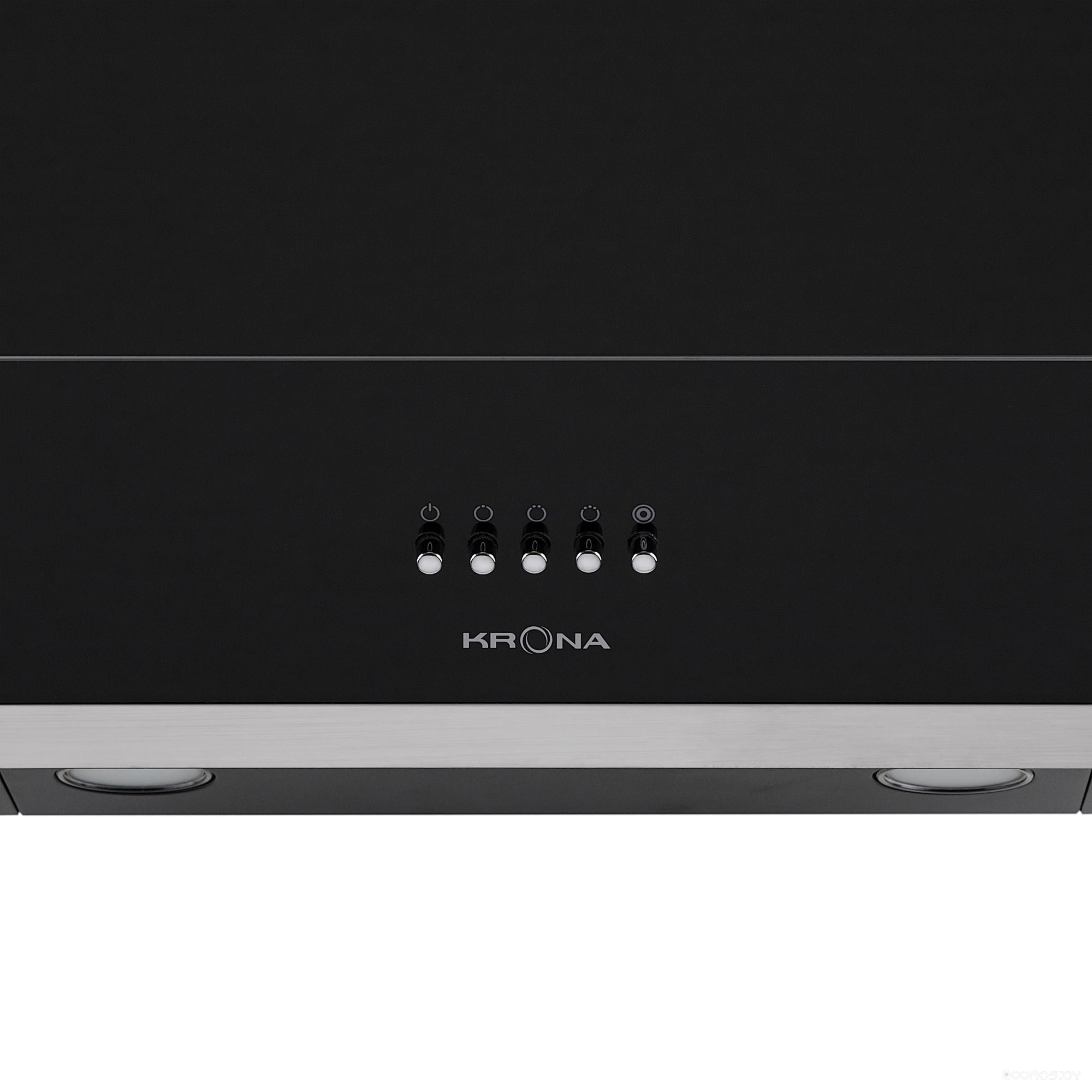 Вытяжка Krona Irida 600 Black Push Button, фото 4