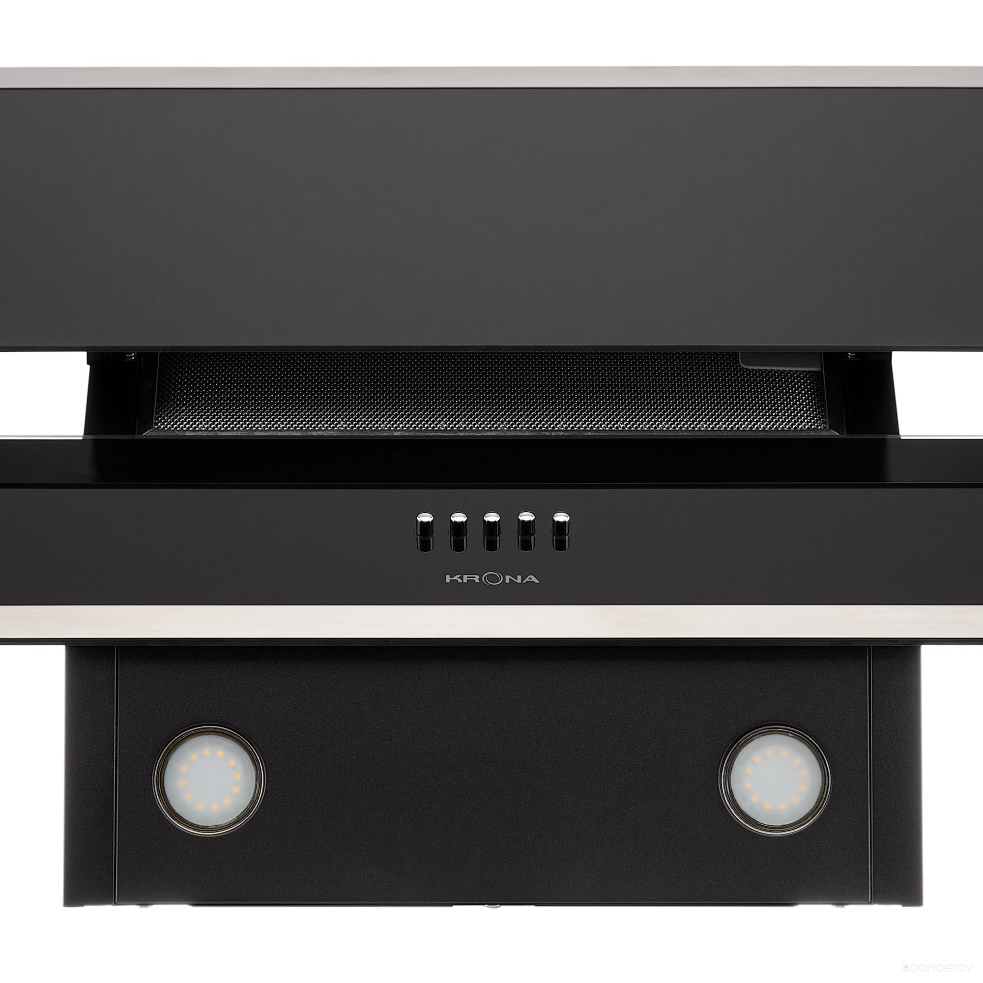 Вытяжка Krona Irida 600 Black Push Button, фото 5