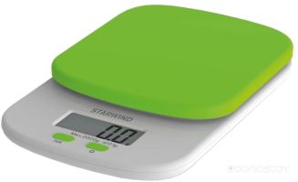 Кухонные весы StarWind SSK2155 (Green)