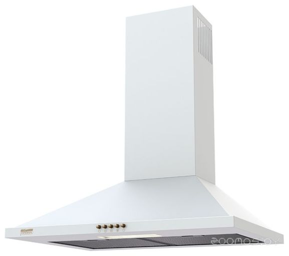 Вытяжка Krona Bella 600 White Push Button, фото 1