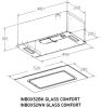 Кухонная вытяжка Meferi INBOX52WH Glass Comfort