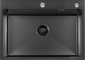 Кухонная мойка ARFEKA ECO AR 700*500 BLACK PVD NANO