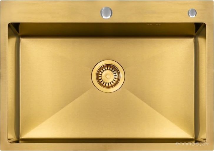 Кухонная мойка ARFEKA ECO AR 700*500 GOLD PVD NANO