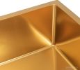 Кухонная мойка ARFEKA ECO AR 700*500 GOLD PVD NANO DECOR