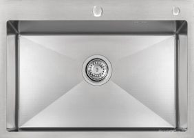 Кухонная мойка ARFEKA ECO AR 700*500 SATIN DECOR MILLET GRAINS