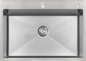 Кухонная мойка ARFEKA ECO AR 700*500 SATIN DECOR VOLCANIC ROCK