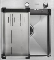 Кухонная мойка ARFEKA Eco AR мойка 450*500, коландер G, дозатор Satin Decor