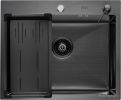 Кухонная мойка ARFEKA Eco AR мойка 600*500, коландер G, дозатор Black Decor Millet