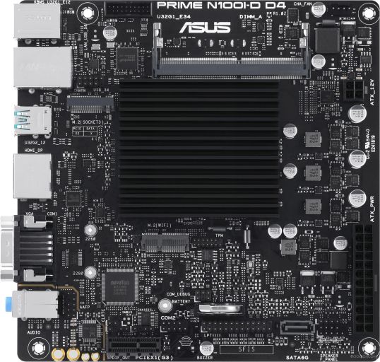 Материнская плата Asus Prime N100I-D D4-CSM, фото 1