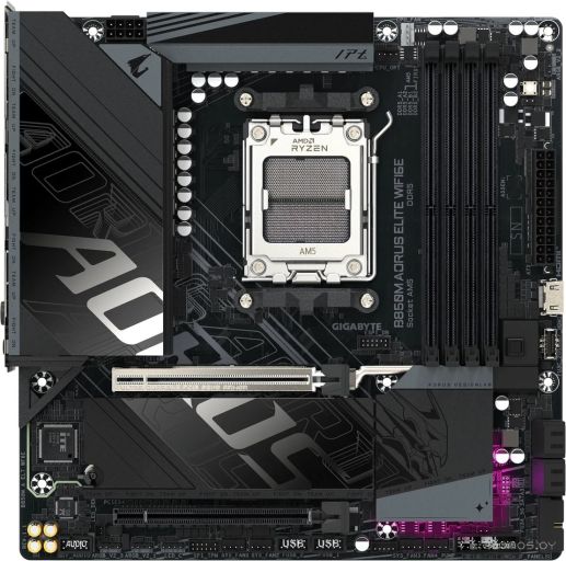 Материнская плата Gigabyte B850M Aorus Elite WiFi6E (rev. 1.1)