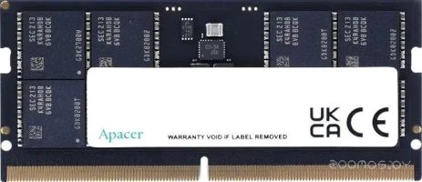 Оперативная память Apacer 16ГБ DDR5 SODIMM 5600 МГц AS16GHB56CVBBGH