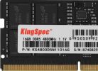 Оперативная память KingSpec 16ГБ DDR5 SODIMM 4800 МГц KS4800D5N11016G