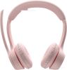 Офисная гарнитура Logitech Zone 300 (розовый)