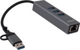 USB-хаб DIGMA DLA-GEUCH3