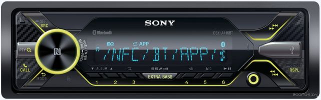 USB-магнитола Sony DSX-A416BT