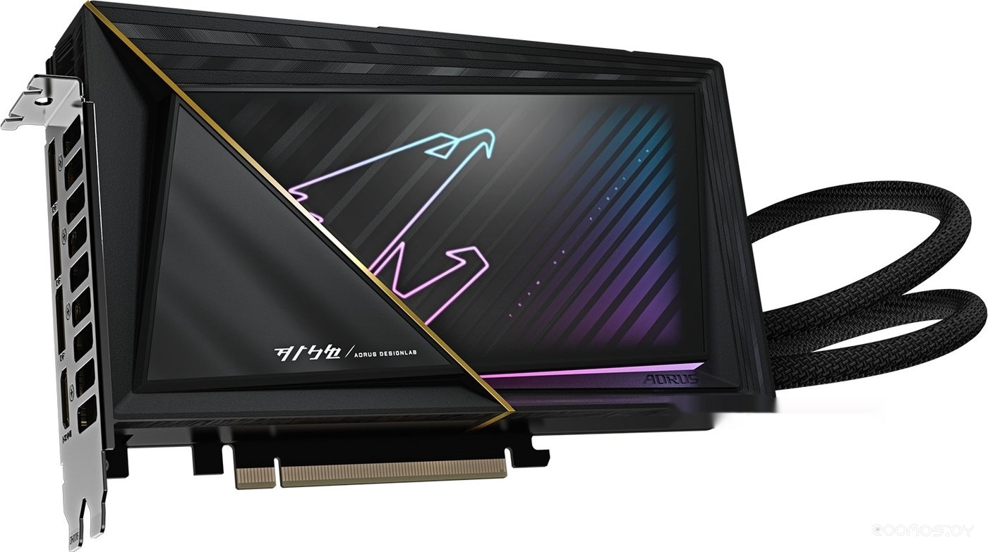 Видеокарта Gigabyte Aorus GeForce RTX 5080 Xtreme Waterforce 16G GV-N5080AORUSX W-16GD, фото 3