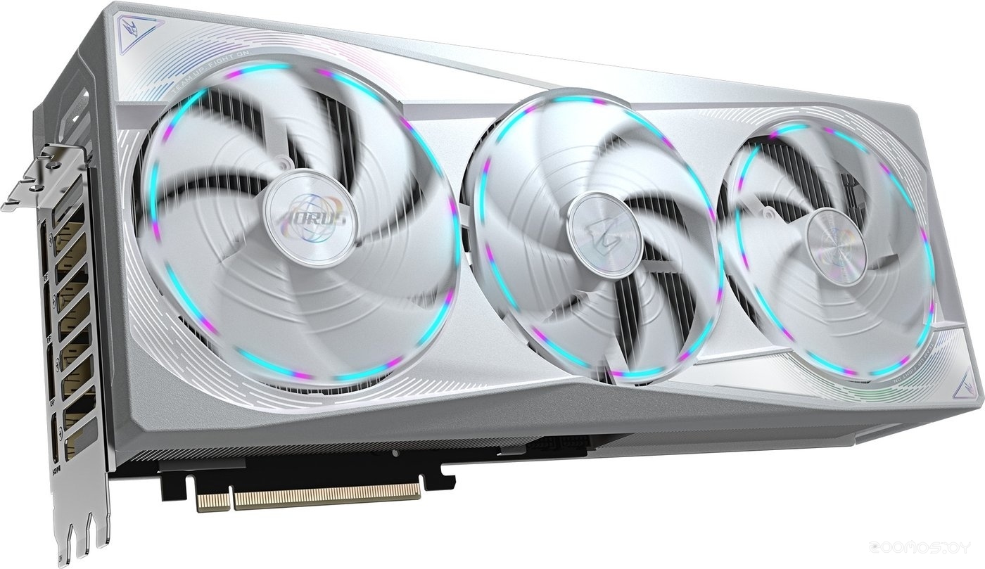 Видеокарта Gigabyte Aorus GeForce RTX 5080 Master Ice 16G GV-N5080AORUSM ICE-16GD, фото 3