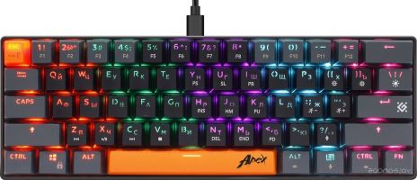 Клавиатура Defender Apex GK-002 (черный/серый)