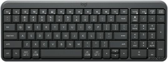 Клавиатура Logitech K250 Compact Bluetooth Wireless Keyboard 920-013452 (графит)