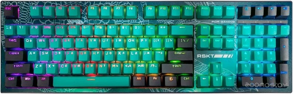 Клавиатура Raskat KM002-UV-GREEN