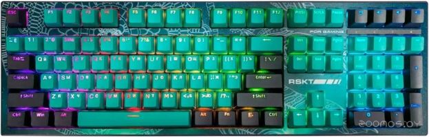 Клавиатура Raskat KM002-UV-GREEN