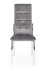 Стул HALMAR K416 серый/хром