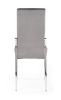 Стул HALMAR K416 серый/хром