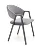 Стул HALMAR K473 серый/черный