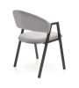 Стул HALMAR K473 серый/черный